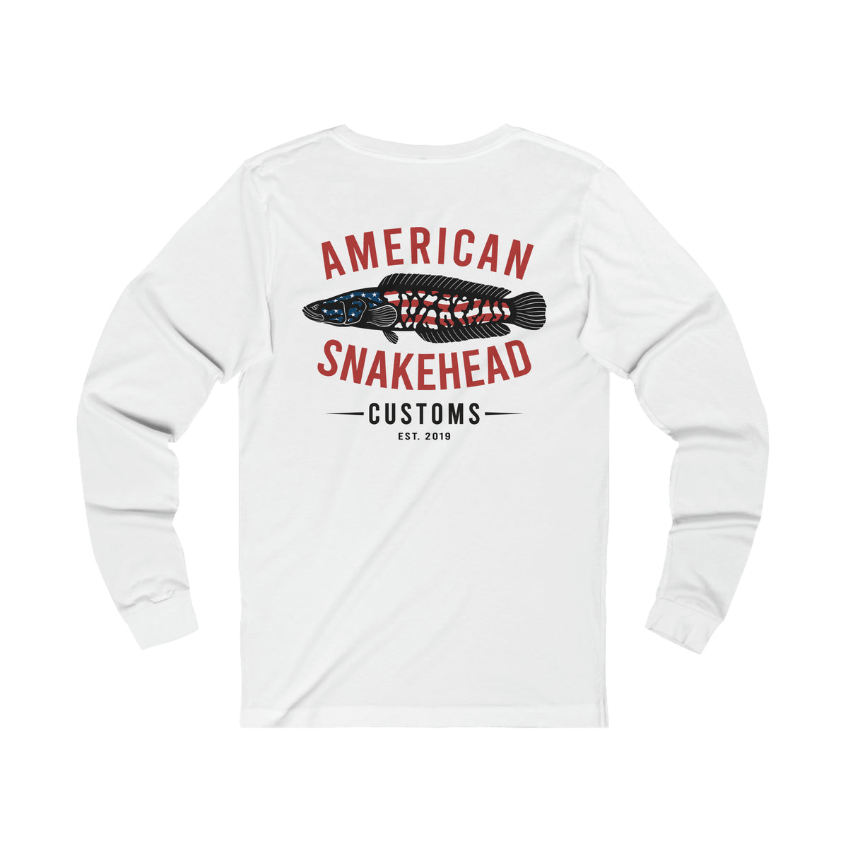 ASC OG Logo Long Sleeve Tee – American Snakehead Customs LLC