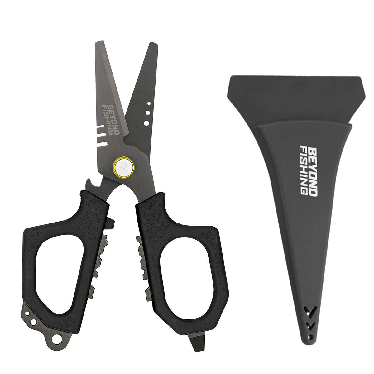 Beyond Fishing 6.5 Pro Shears - Braid Cutting Scissors – American