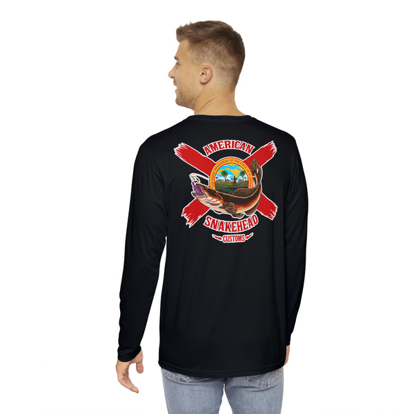 Men's Performance FL Long Sleeve Shirt Black – American Snakehead