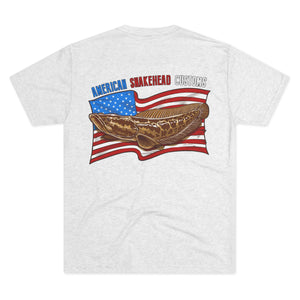 Northern Snakehead USA Flag t-shirt