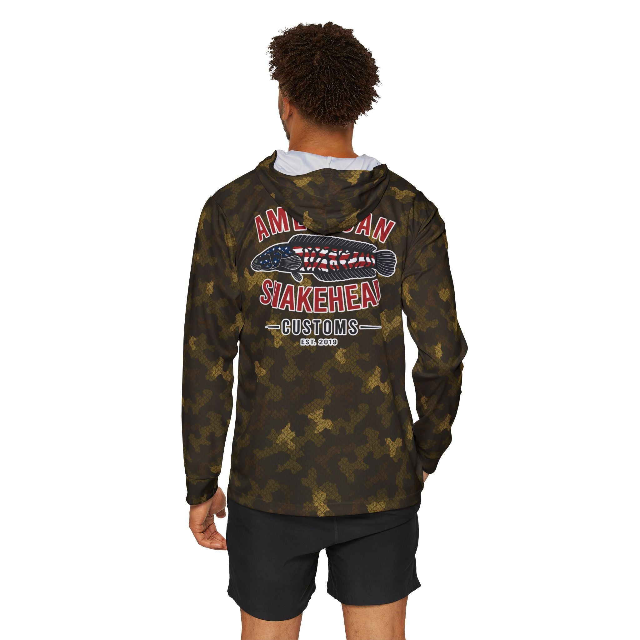 OG Logo Performance Hoodie- Northern Snakehead Camo