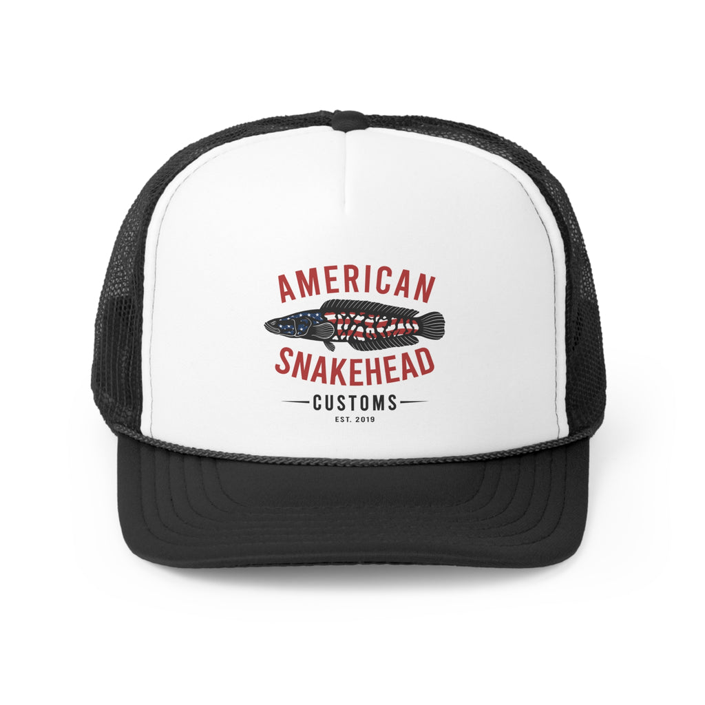 Foam Trucker Cap- American Snakehead Logo