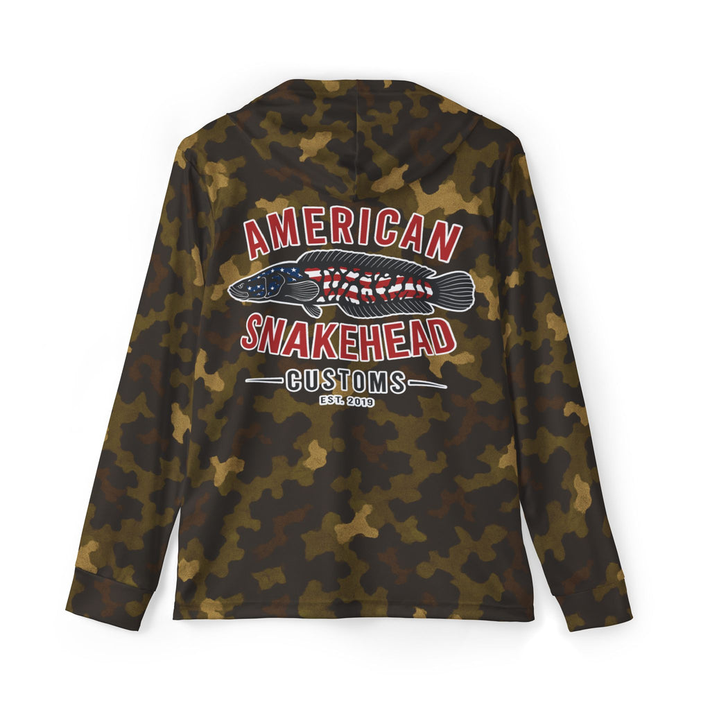 OG Logo Snakehead Performance Hoodie- Northern Snakehead Camo