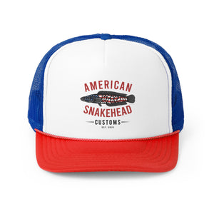 Foam Trucker Cap- American Snakehead Logo