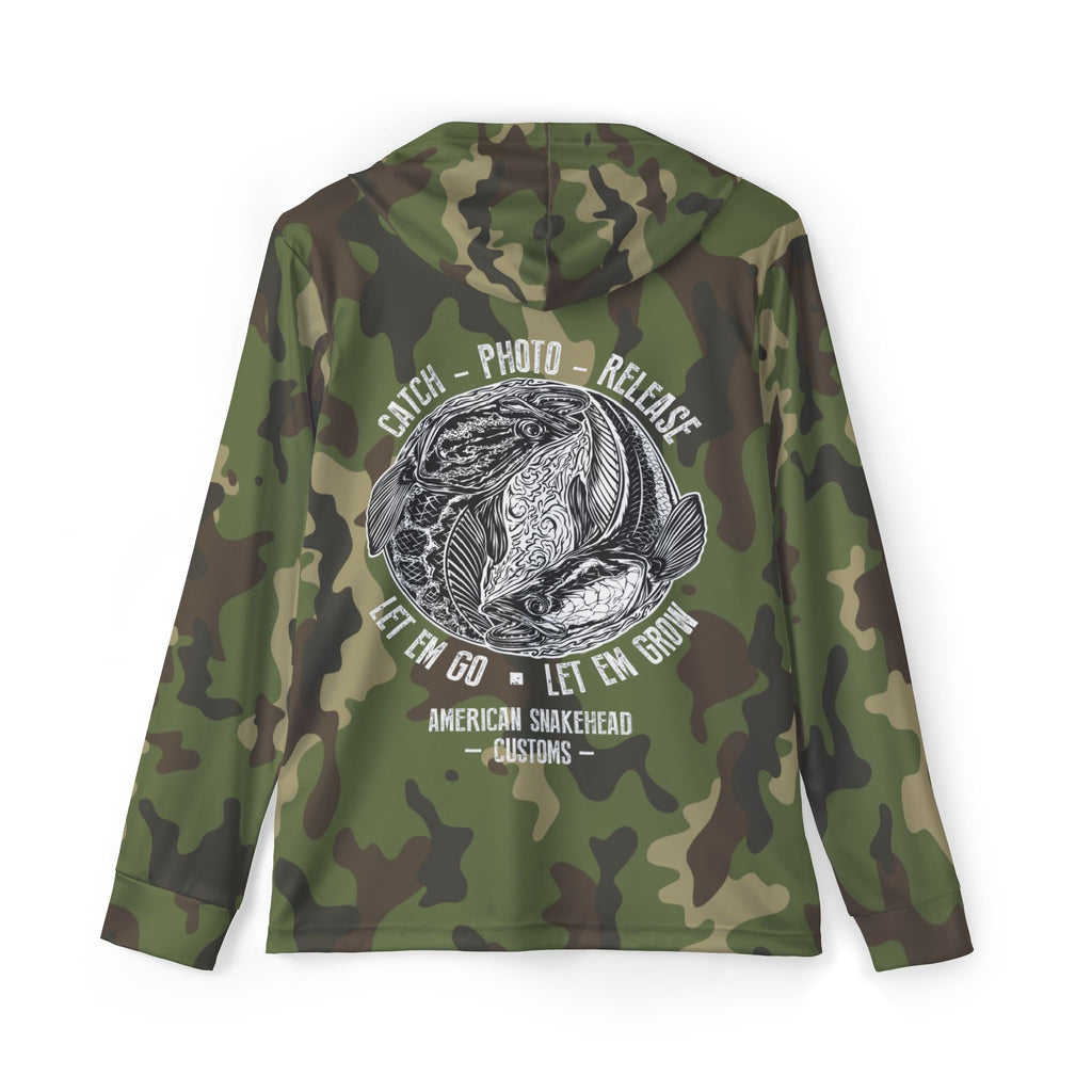 Yin & Yang Snakehead Performance Hoodie- Classic Camo