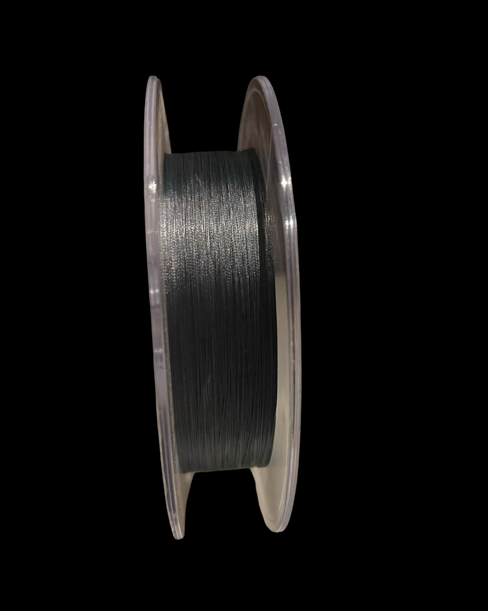 OBSIDIAN 300YRD SPOOL 8x PE – American Snakehead Customs LLC