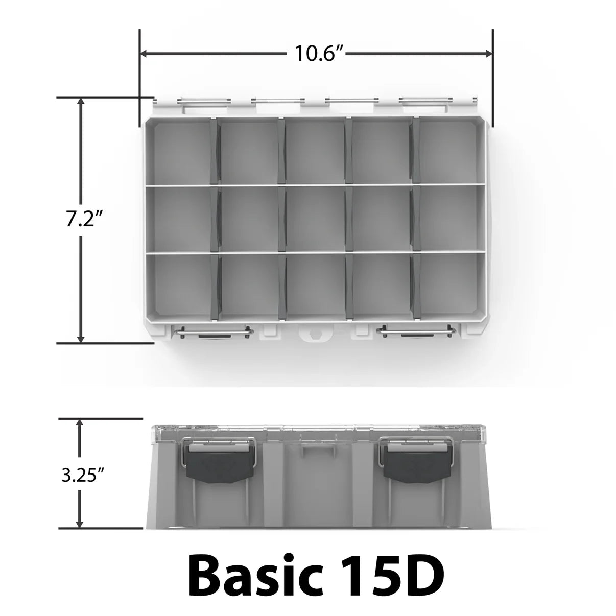 Buzbe Basic Utility Tackle Box