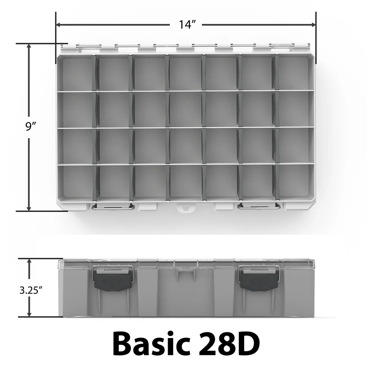 Buzbe Basic Utility Tackle Box