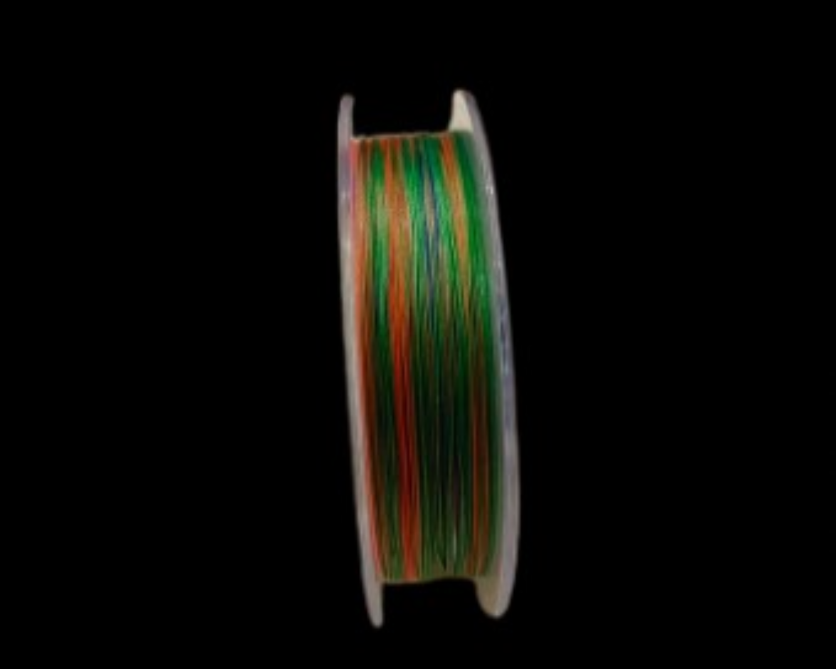 MULTICOLOR 200/300 YARD SPOOL 8x PE – American Snakehead Customs LLC