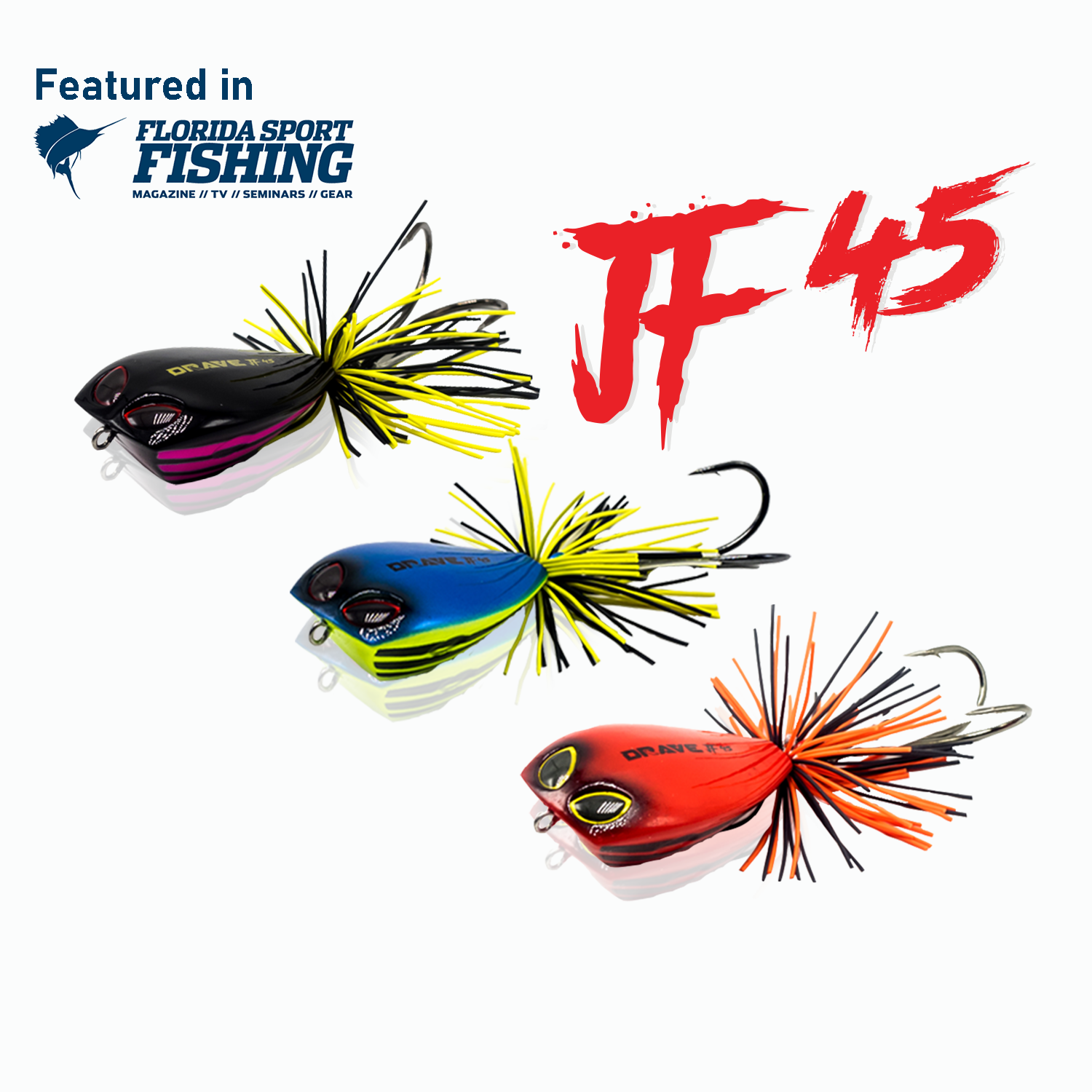 Jump Frog 45 Topwater Fishing Lure | Compact Bass Fishing Bait Jump Frog 45 Topwater Fishing Lure | Compact Bass Fishing Bait