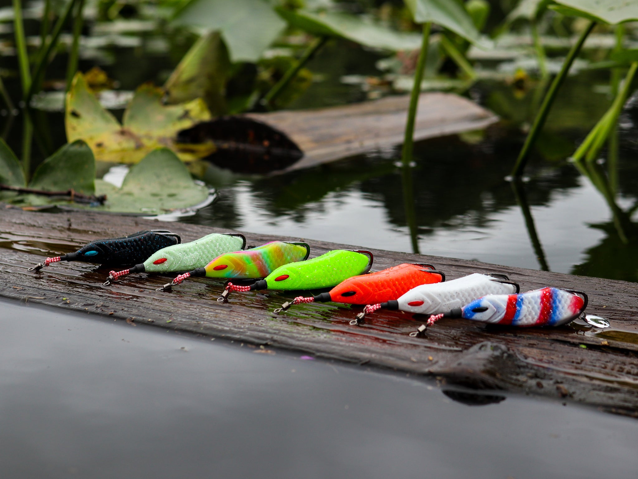 4PCS Artificial Mouse Lure Set - Topwater Frog Swimbaits For Bass, Pike, Snakehead Fishing (6.8cm/19g Each)