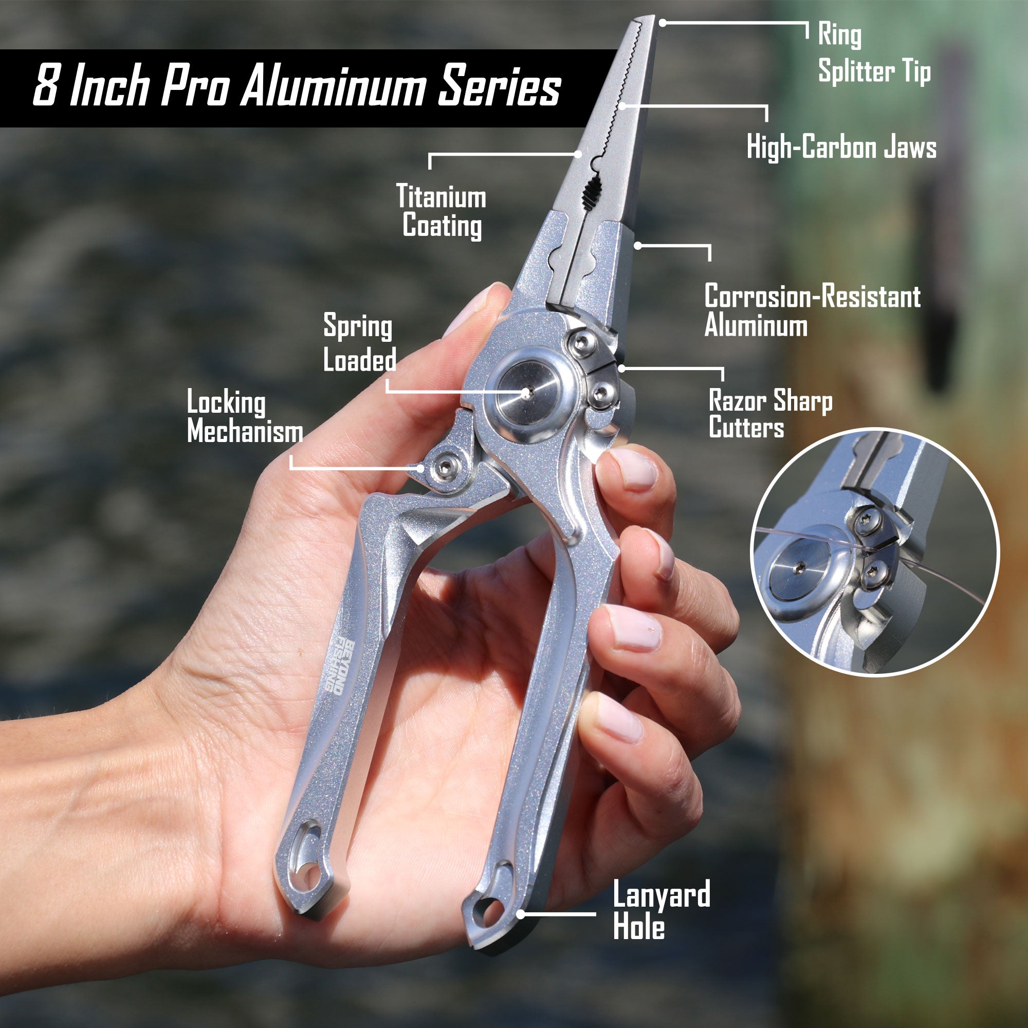 Pro Aluminum Series 8" Inch Pliers