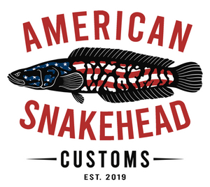 American Snakehead Customs Sticker