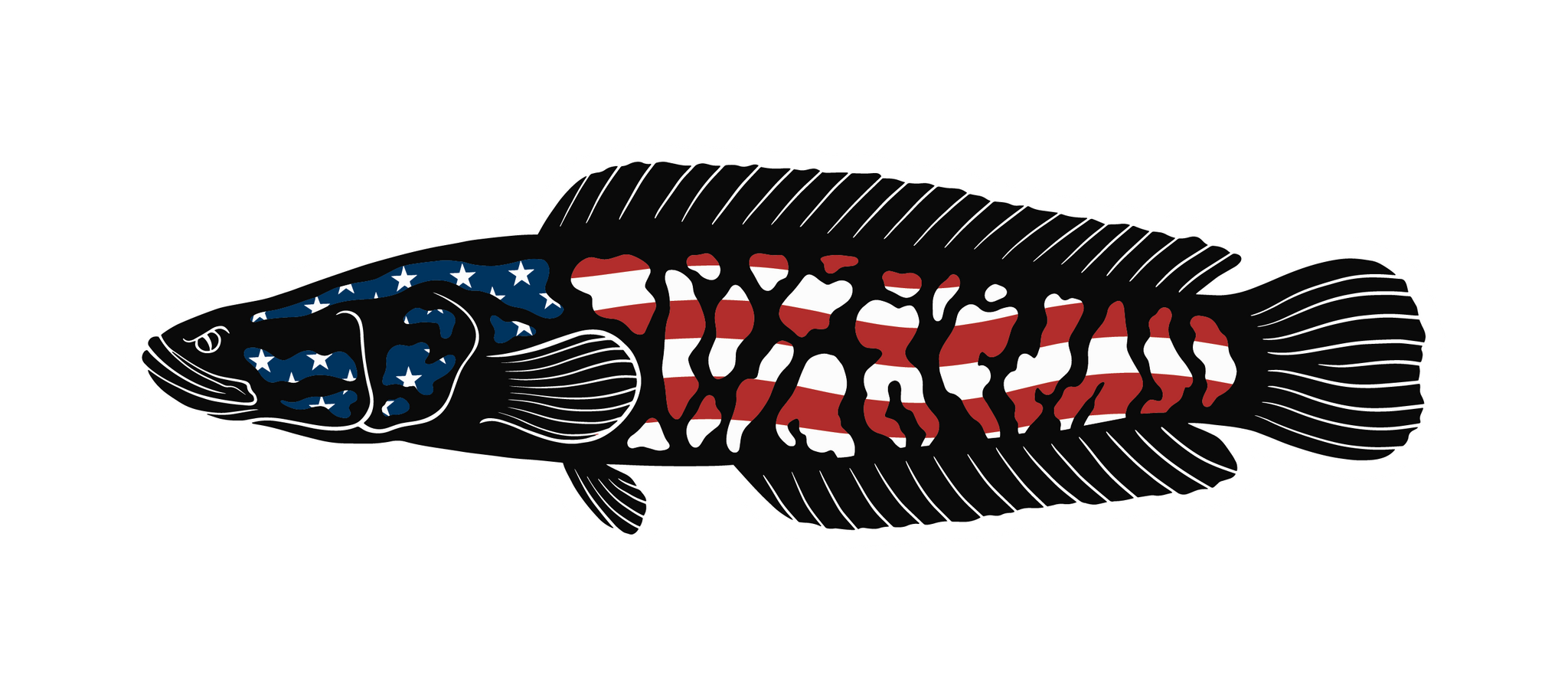 American Snakehead Sticker – American Snakehead Customs LLC