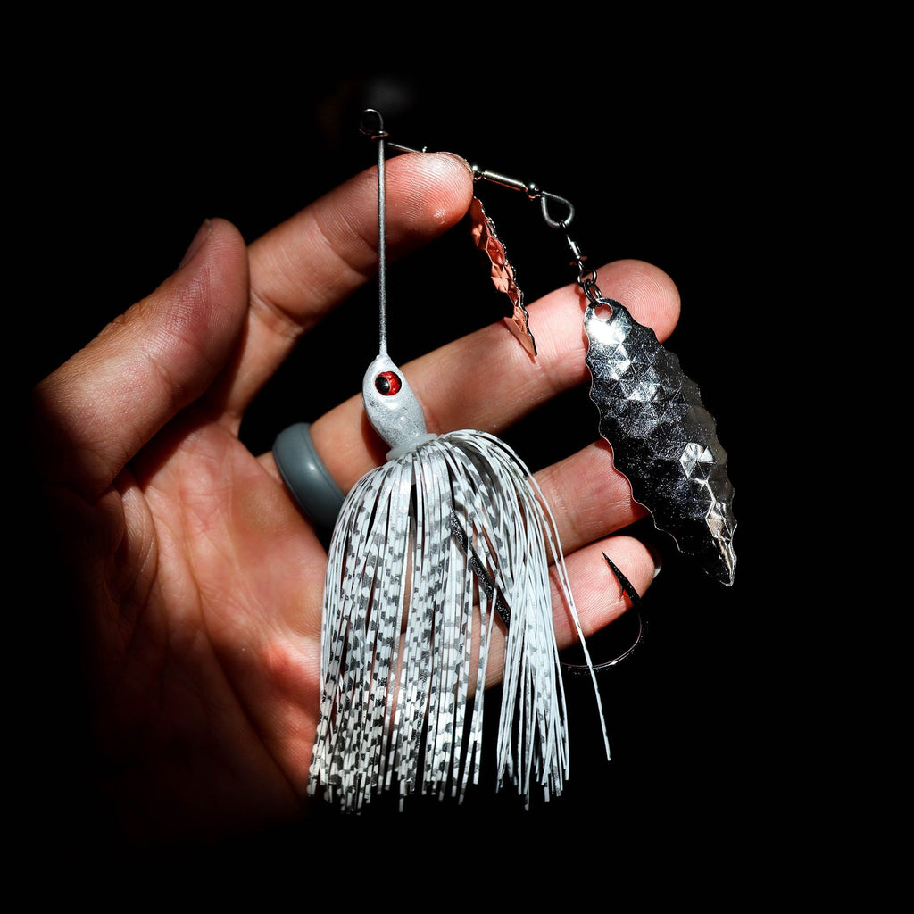Baby Cobra Spinnerbait: Serrated Willow